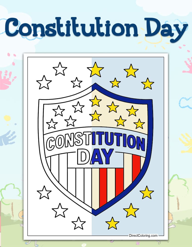 Constitution Day Coloring Pages